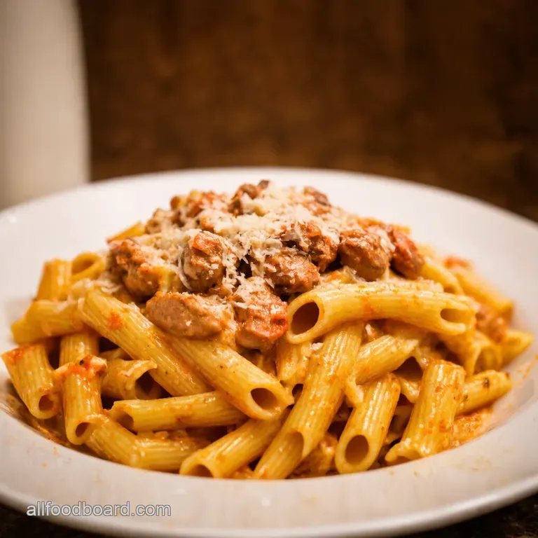 Marry Me Italian Sausage Pasta the Creamy Dream presentation