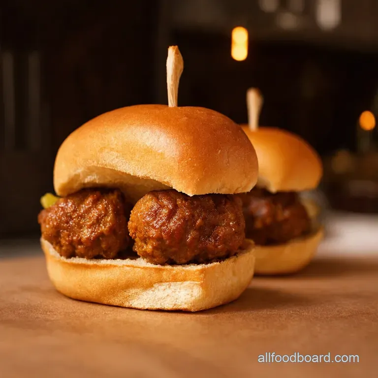 Meatball Slider Mania Italianamerican Party Perfection presentation