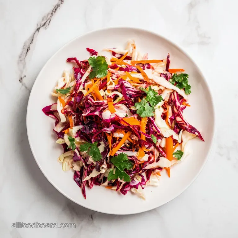 Mexican Cilantro Lime Coleslaw: Zesty and Crisp