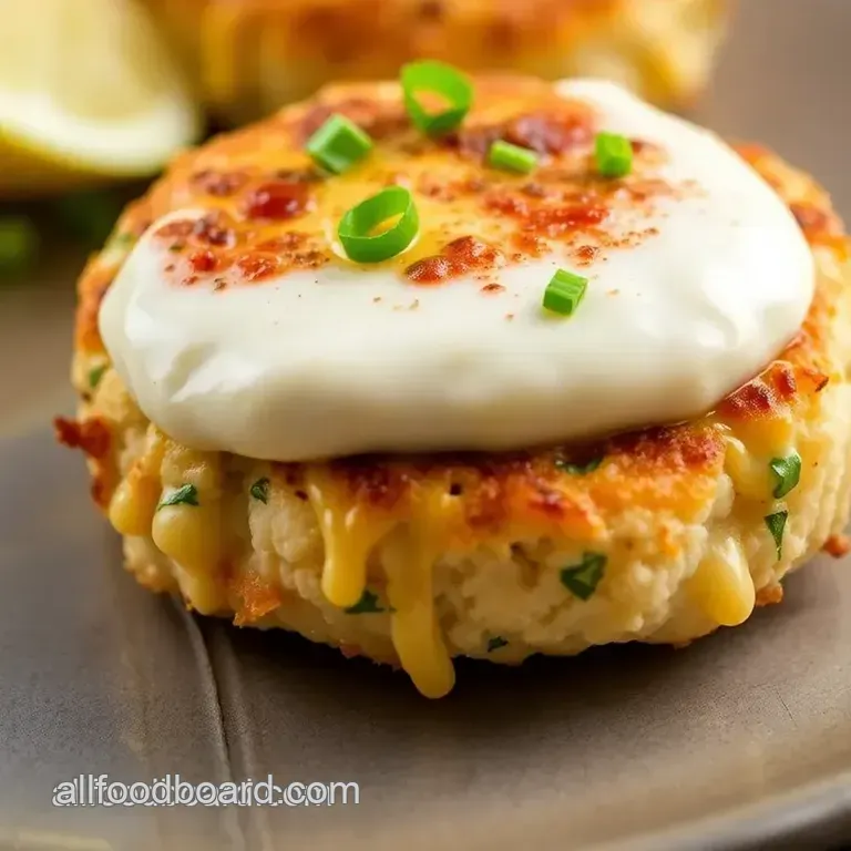 Mid-Atlantic Crab Cakes presentation