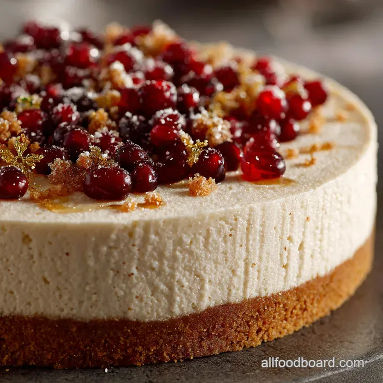 Midnight Fizz Prosecco and White Chocolate Celebration Mousse Cake