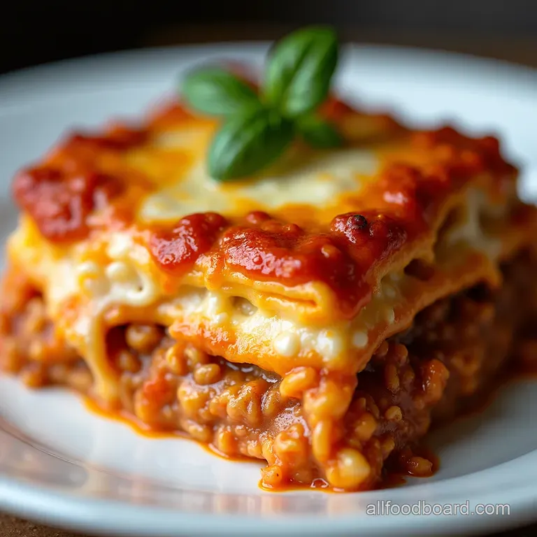 The Ultimate Comfort Million Dollar Lasagna with ThreeCheese Filling