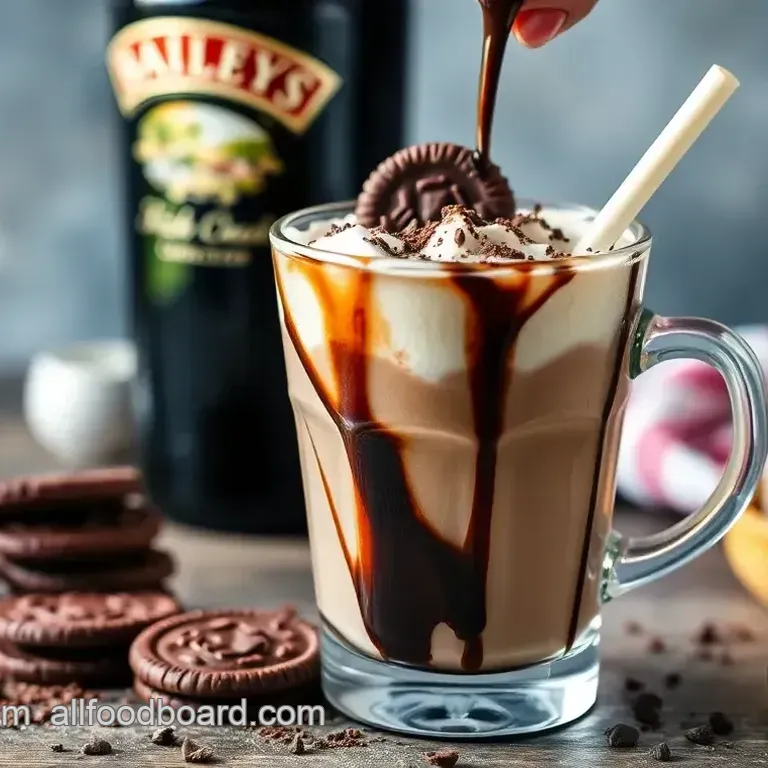 Baileys Irish Cream Chocolate Wafer Drink