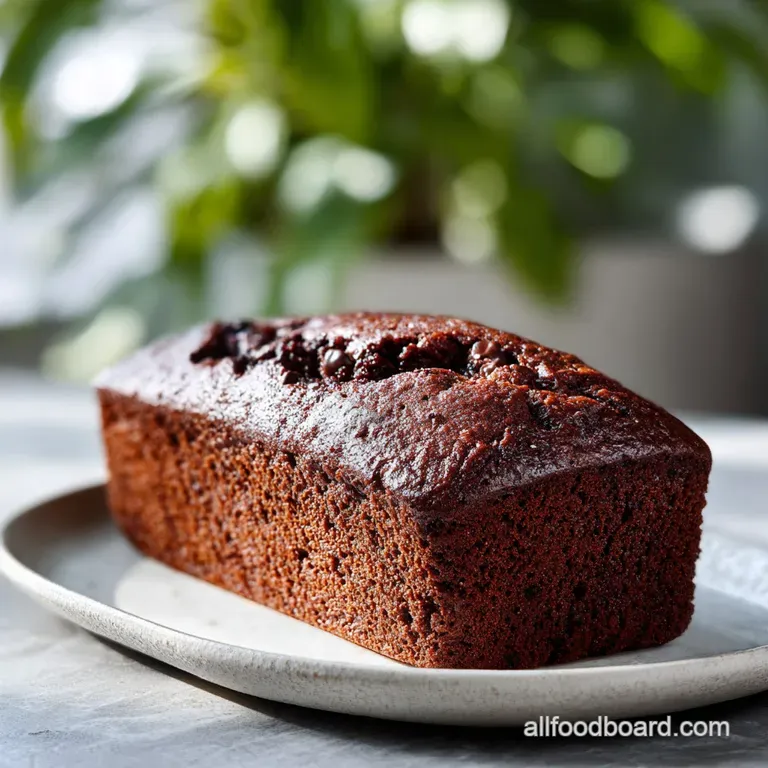 Moist Chocolate Banana Bread Recipe