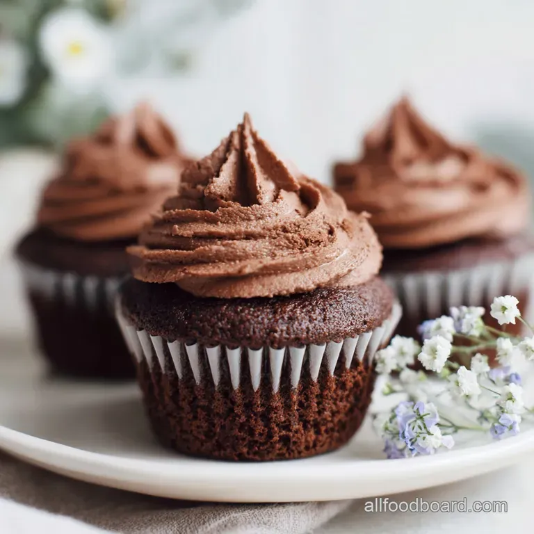 Best Chocolate Cupcakes With Chocolate Buttercream