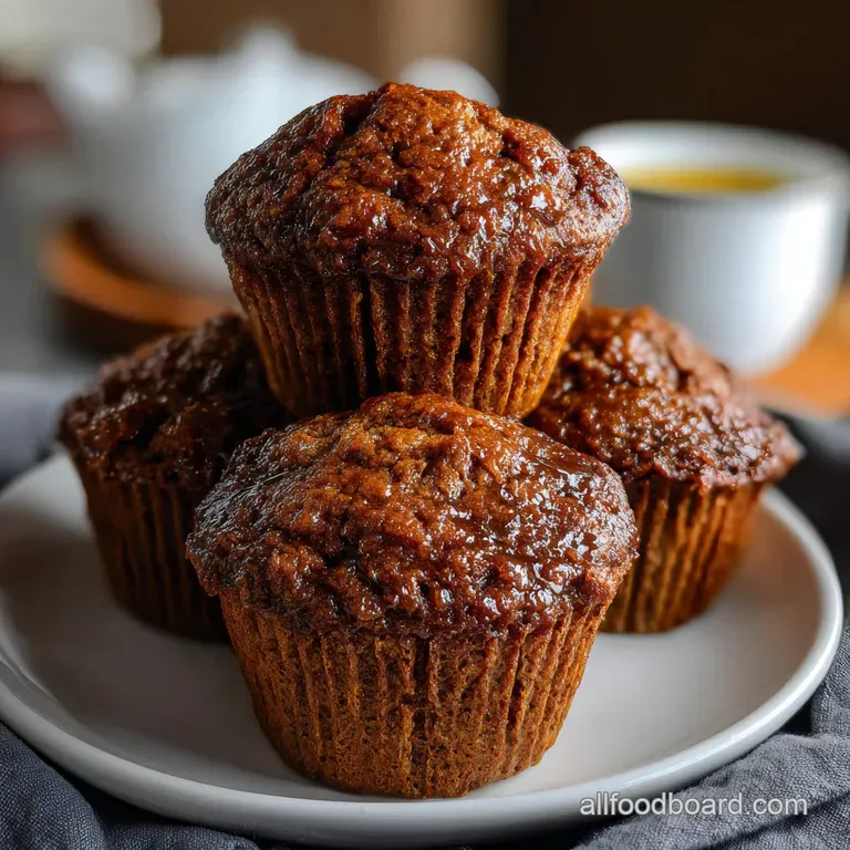 Bran Muffins: Chefs Secret Super-Moist Recipe presentation