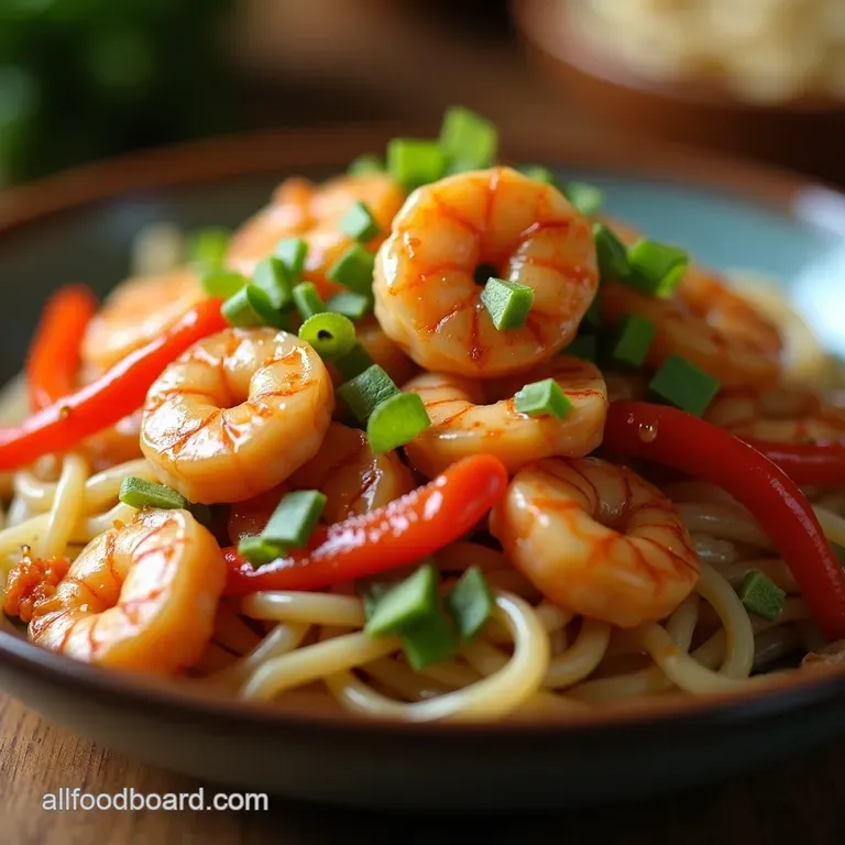 Moo Shu Shrimp Wok This Way to Deliciousness presentation