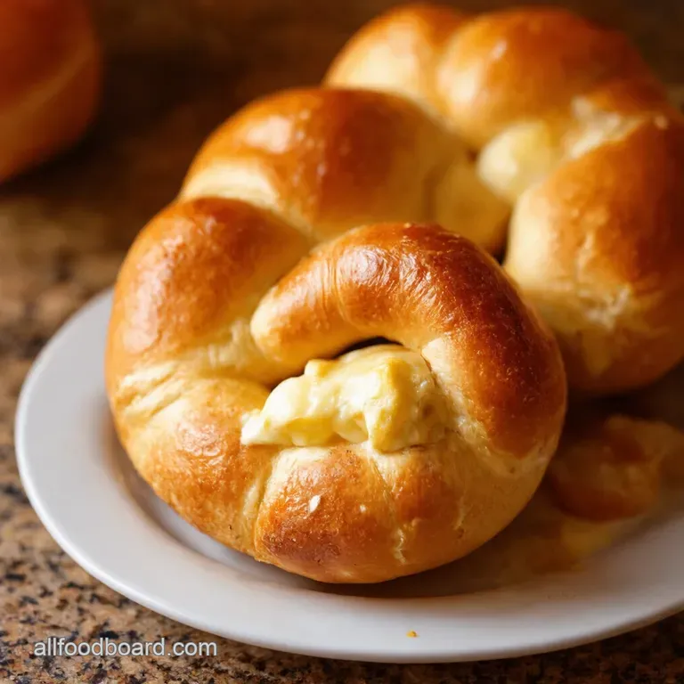 Mozzalicious Soft Pretzels Stuffed with Gooey Goodness presentation