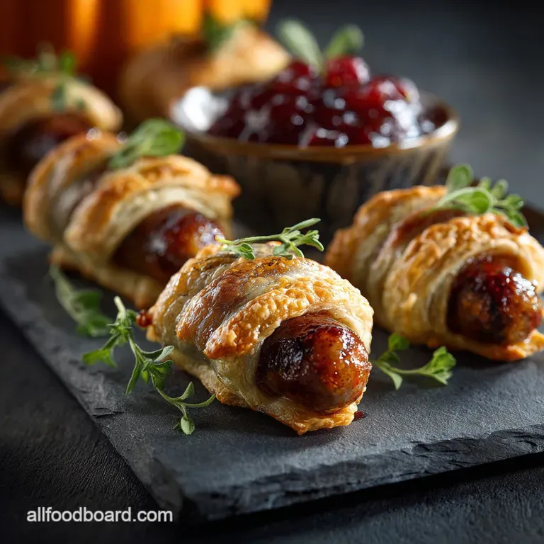 Halloween Appetizers: Mummys Little Sausages (Easy Flaky)