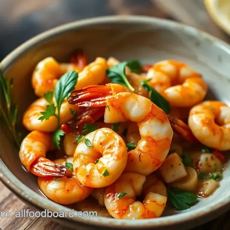 Naked Shrimp Scampi: A Light and Flavorful Delight