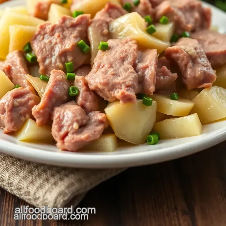 Nana' s No-Fail Corned Beef and Cabbage presentation
