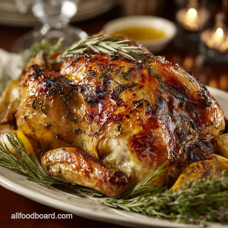 Thanksgiving Dinner Menu: The No-Faff Herb-Brined Turkey with Crispy Skin