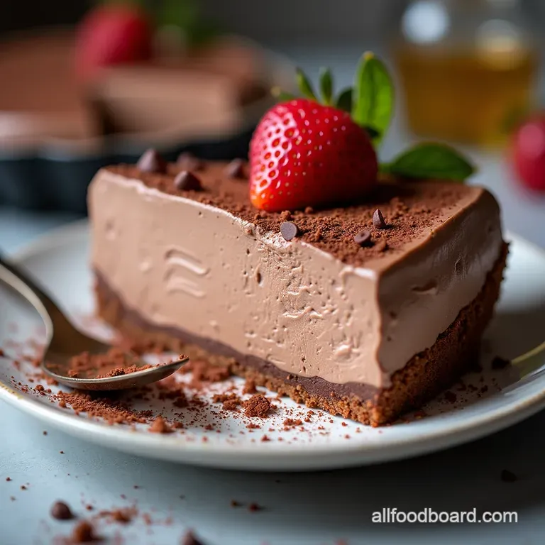 Easy NoBake Chocolate Mousse Pie Recipe Ready in 30 Mins The Decadent Dream Easy NoBake Chocolate Silk Mousse Pie