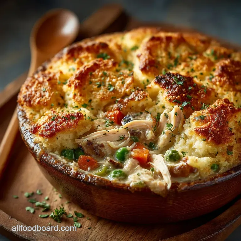 Cheeky Chicken Pot Pie Rice Bake The Ultimate NoFuss Comfort Casserole