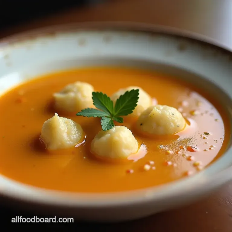 The Nonnas Secret Italian Penicillin Soup with Tiny Dumplings Minestra di Guarigione