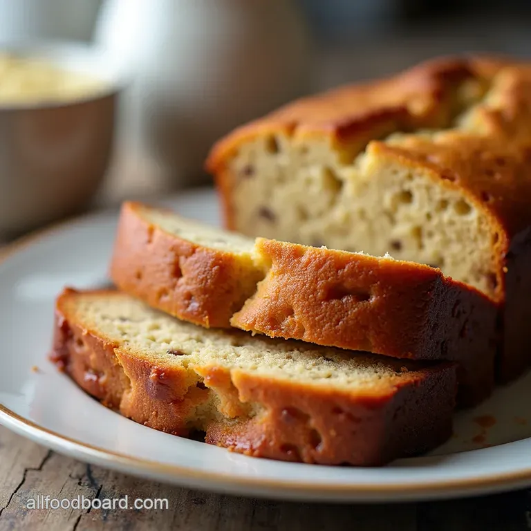 UltraMoist Low Calorie Banana Bread No Oil Added The GuiltFree Golden Loaf UltraMoist NoOil Banana Bread