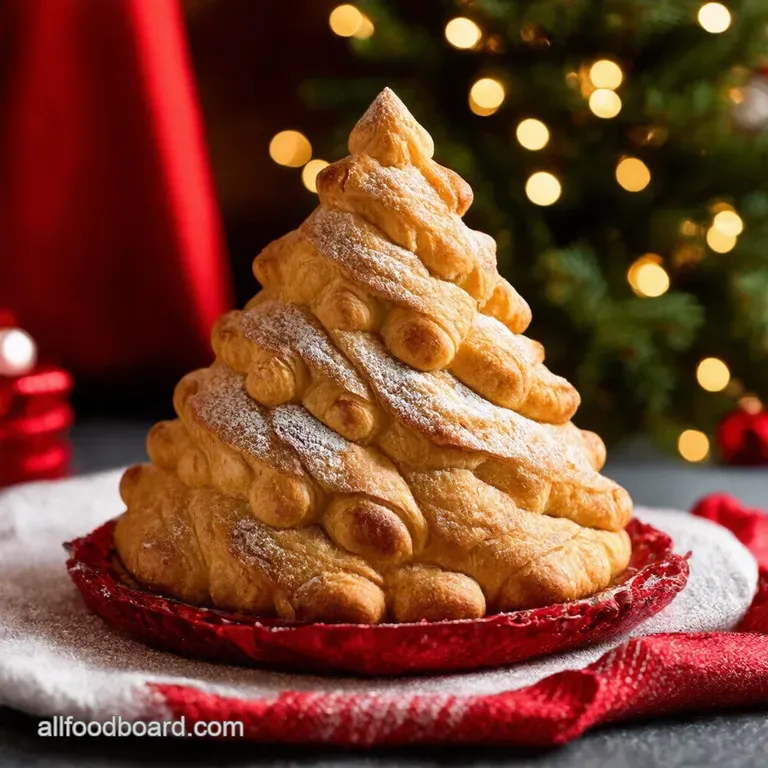 Nutella Dream Tree A Festive Pastry Masterpiece