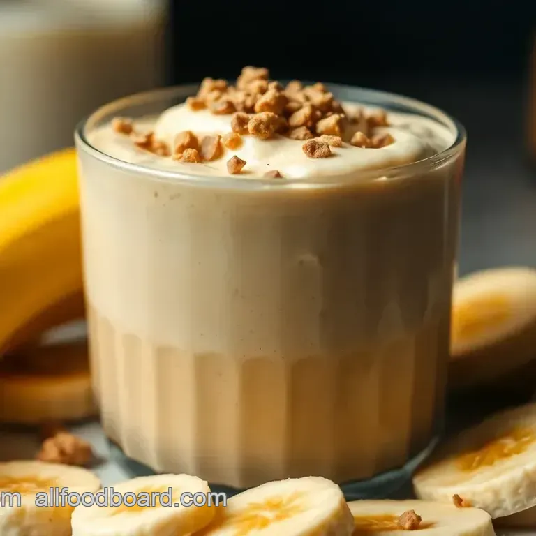 Nutty Banana Boost: Easy Peanut Butter Banana Protein Shake Recipe