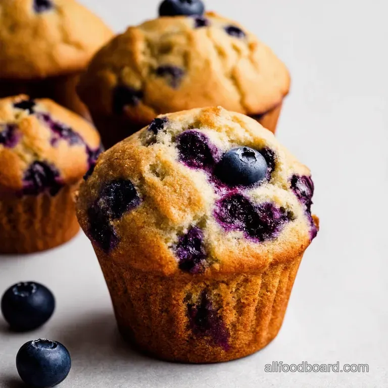 Oh My Gosh Blueberry Muffins