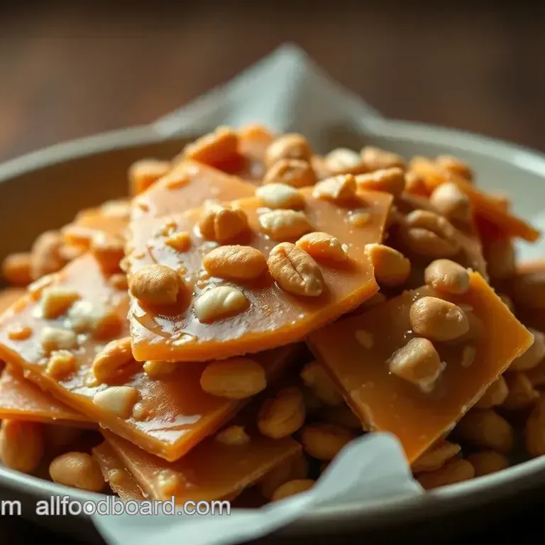 Old-Fashioned Peanut Brittle Delight