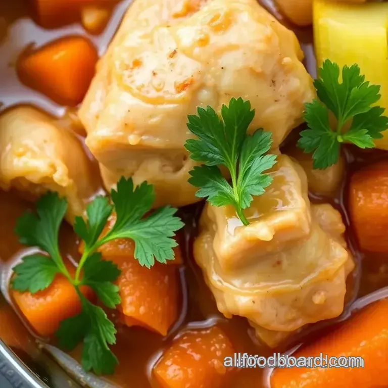 Olena Real Food Instant Pot Chicken Stew presentation