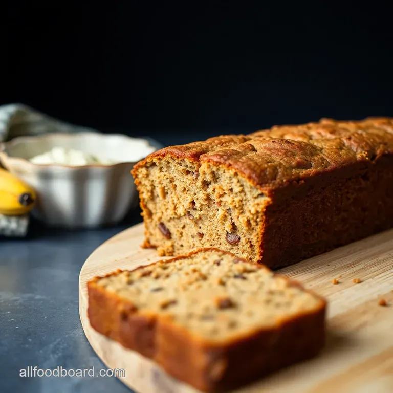 One-Bowl Wonder: Foolproof Easy Banana Bread presentation
