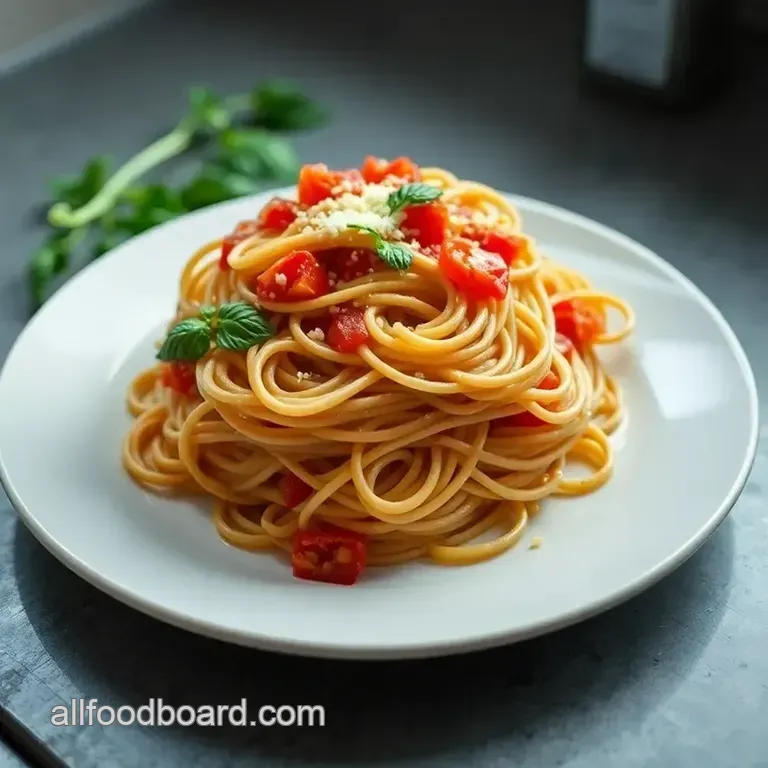 One-Pan Skillet Spaghetti: Quick &amp Delicious presentation