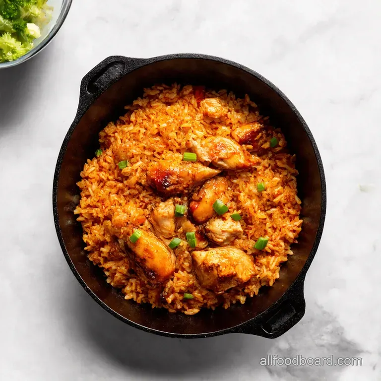 OnePan Honey BBQ Chicken Rice Weeknight Winner