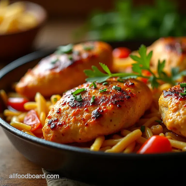 OnePan Easy Mississippi Chicken Tangy Peppery and Ready in a Flash presentation