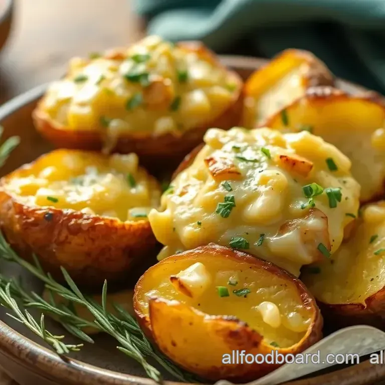 Easy & Juicy Oven-Baked Potatoes with Cheesy Garlic Goodness: My Family Favorite Oven-Baked Potatoes with Cheesy Garlic Goodness