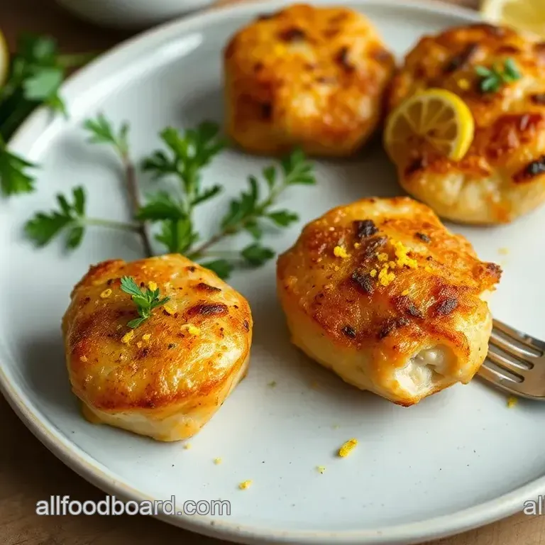 Pan-Seared Chicken Bites with Lemon Zest