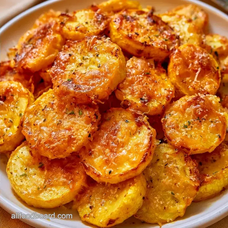 Parmesan Baked Yellow Squash in 20 Minutes