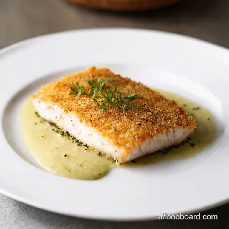 Parmesan Crusted Baked Mahi Mahi