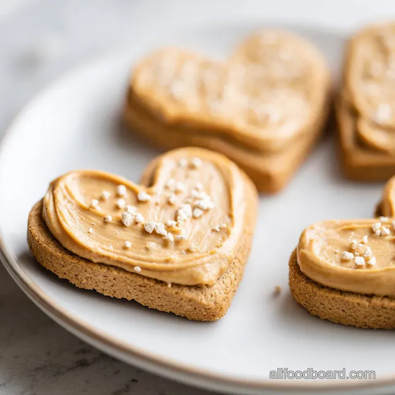 Peanut Butter Heart Cookies Recipe