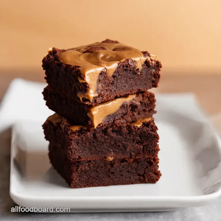 Peanut Butter Swirl Brownies