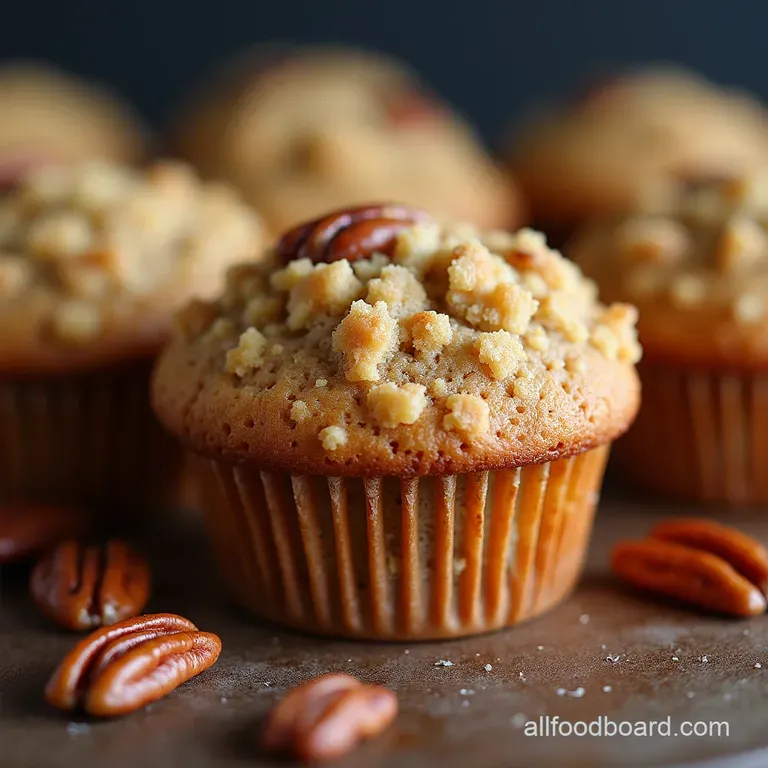 Gooey Pecan Pie Muffins Southern Comfort Breakfast Recipe Southern Comfort in a Crumb Gooey Pecan Pie Muffins