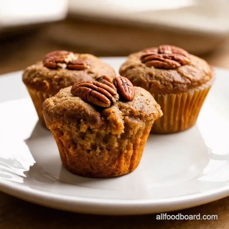 Pecan Pie Perfection Muffins presentation