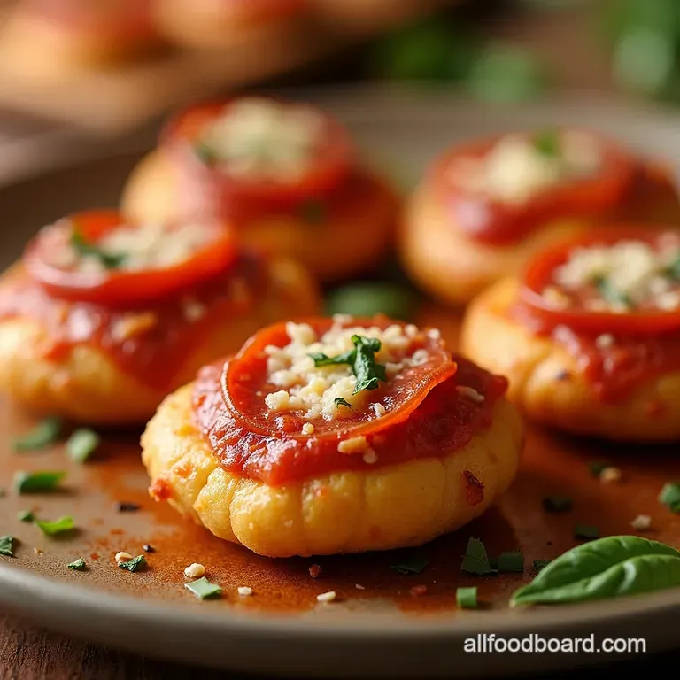 Pepperoni Pizza Bites presentation