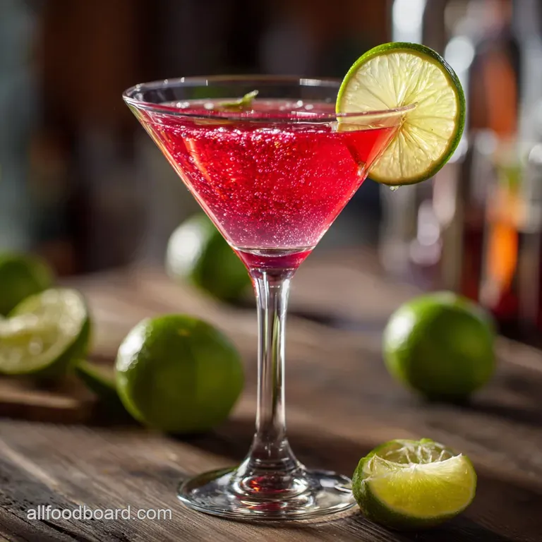 Cosmopolitan Cocktail the Sophisticated Perfectly Chilled Cosmo Recipe presentation