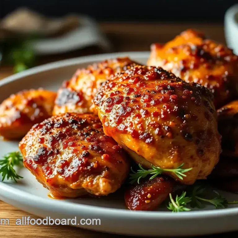 Perfectly Crispy Oven-Baked Chicken Thighs