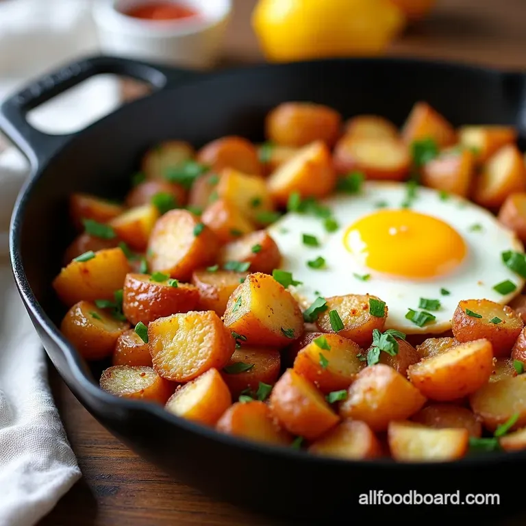Perfectly Crispy Skillet Breakfast Potatoes Like Your Favorite Diners
