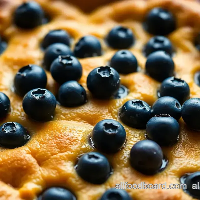 Perfectly Golden Blueberry Pie