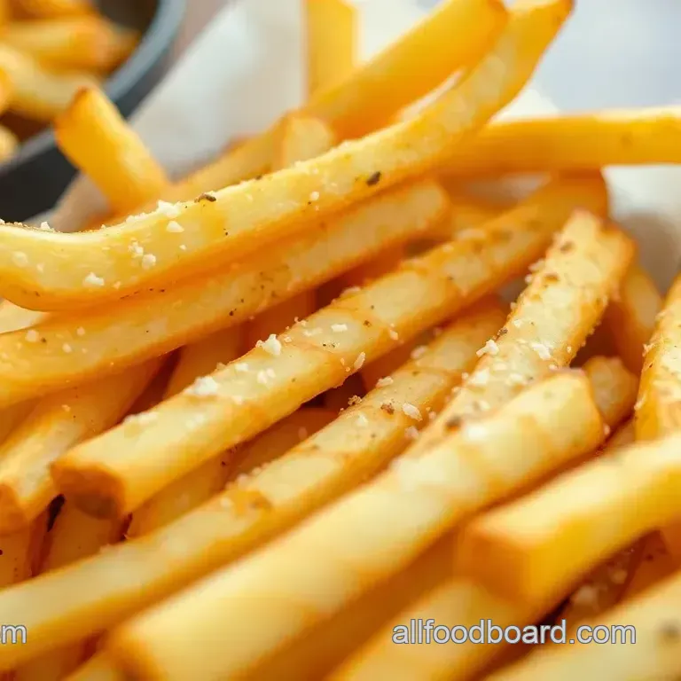 Perfectly Golden Homemade French Fries: Chip Shop Style! Perfectly Golden Homemade French Fries