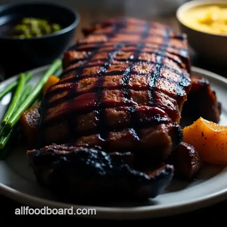 Perfectly Grilled Tri-Tip: A Flavorful Feast presentation