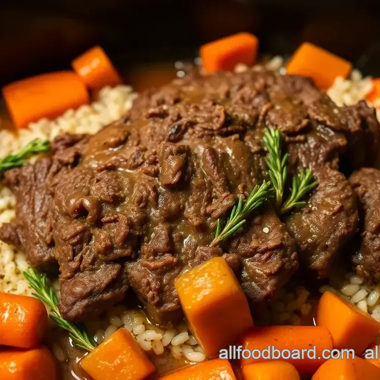Perfectly Tender Crock Pot Beef Roast with Seasonal Veggies