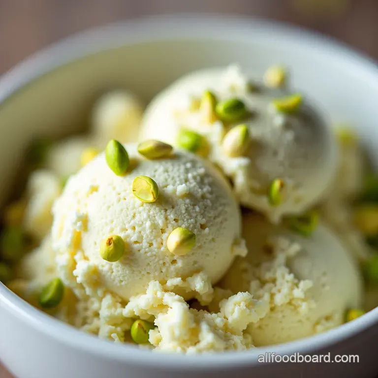 Creamy Pistachio Dream HighProtein Cottage Cheese NoChurn Ice Cream