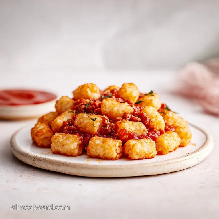 Pizza Tater Tot Casserole: Hearty and Crispy