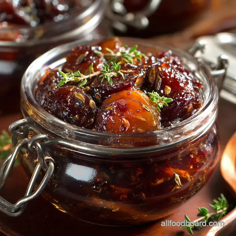 The Queens Own Spicy Plum Ginger Chutney a Proper Job for Preserving presentation