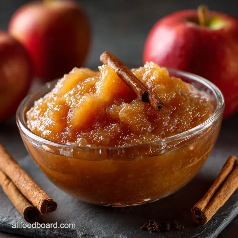 Homemade Applesauce: The Queens Own Spiced Balanced Apple Compote