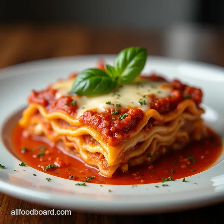The Grandmamas Legacy Lasagna Rich Ragu Silky Béchamel and Homemade Perfection